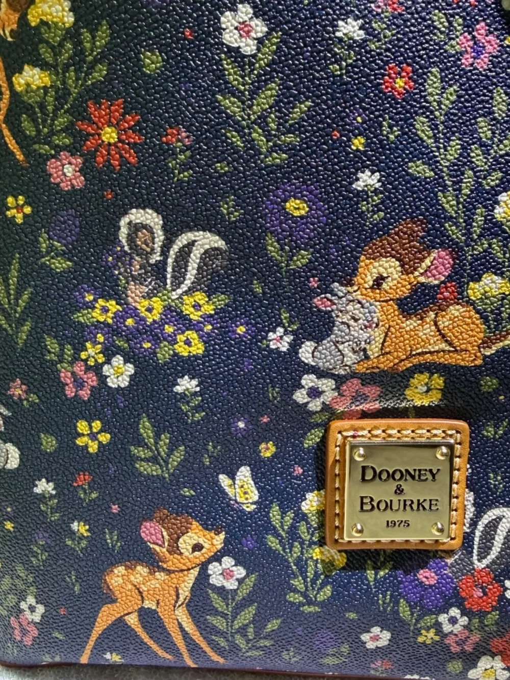 NWT Disney Parks Dooney & Bourke Bambi Drawstring bag